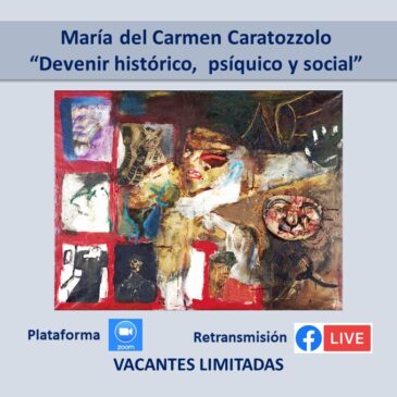Jueves 7 de julio – María del Carmen Caratozzolo